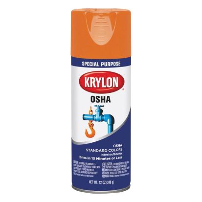 KRYLON 425-K02410 SAFETY ORANGE FIVE BALL INTERIOR/EXTERIOR SPRAY PAINT - 6EA/CS